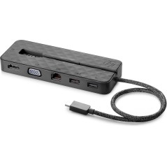 "HP USB-C Mini Dock 1PM64AA - Compact, Versatile, High-Performance Connectivity Solution"